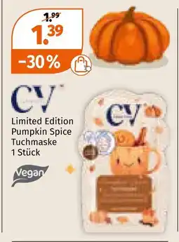 Müller Cv limited edition pumpkin spice tuchmaske Angebot