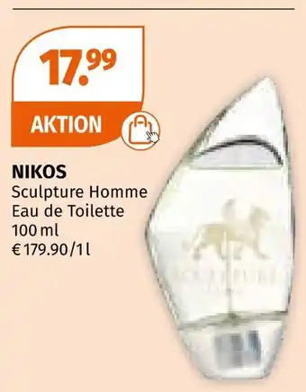Müller Nikos sculpture homme eau de toilette Angebot