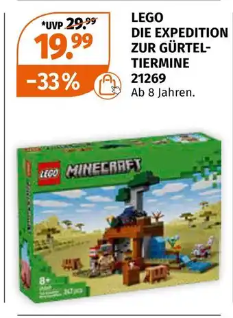 Müller Lego die expedition zur gürtel-tiermine Angebot