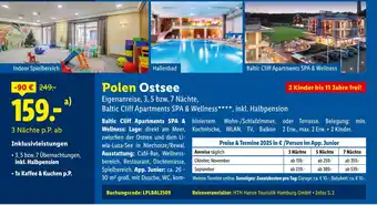 Lidl Baltic cliff apartments spa & wellness polen ostsee - app. junior Angebot