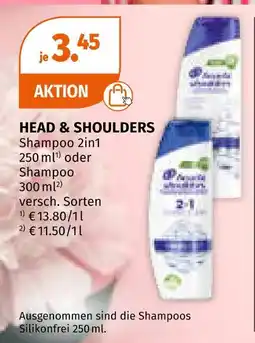 Müller Head & shoulders head & shoulders Angebot