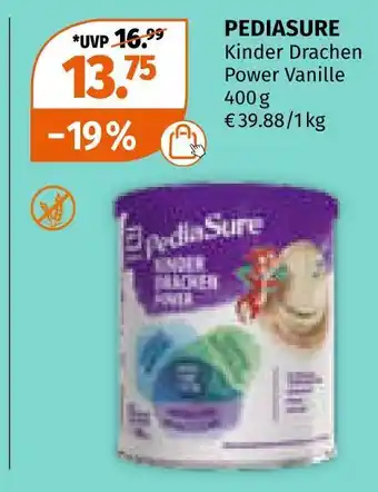 Müller Pediasure kinder drachen power vanille Angebot