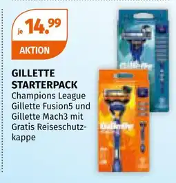 Müller Gillette starterpack Angebot