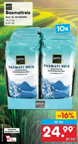 Netto Marken-Discount Satori basmatireis Angebot