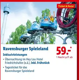 Lidl Ravensburger spieleland Angebot