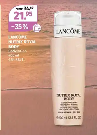 Müller Lancôme nutrix royal body bodylotion Angebot