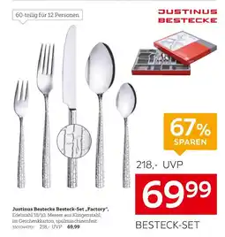 XXXLutz Justinus bestecke besteck-set „factory“ Angebot