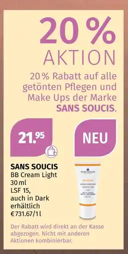Müller Sans soucis bb cream light Angebot
