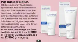 Vitalia Santaverde aloe vera gel pur (ohne duft) 50 ml Angebot