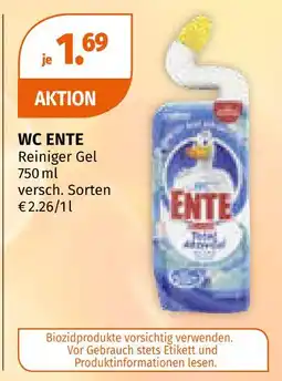 Müller Wc ente reiniger gel Angebot