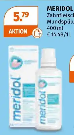 Müller Meridol zahnfleisch mundspülung Angebot