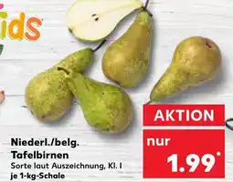 Kaufland Niederl./belg. tafelbirnen Angebot