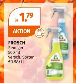 Müller Frosch reiniger Angebot