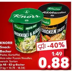 Kaufland Knorr snack-becher brokkoli & käse Angebot