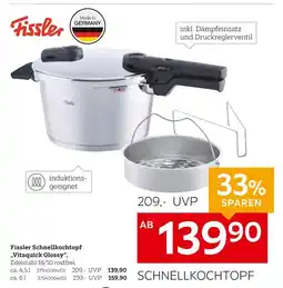 XXXLutz Fissler schnellkochtopf „vitaquick glossy“ Angebot