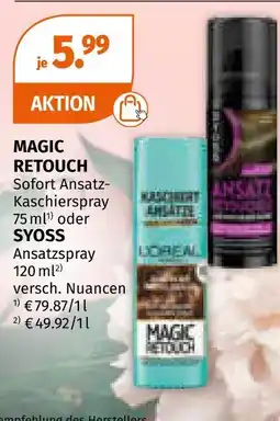 Müller L'oreal magic retouch sofort ansatz-kaschierspray Angebot