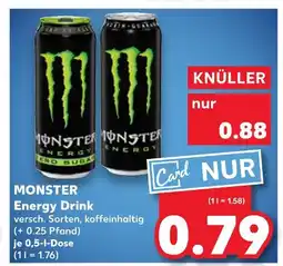 Kaufland Monster energy drink Angebot