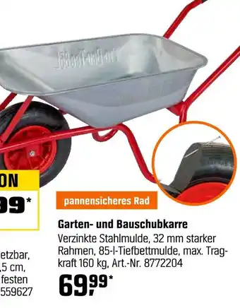 OBI Garten- und bauschubkarre Angebot