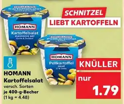 Kaufland Homann kartoffelsalat klassische art Angebot