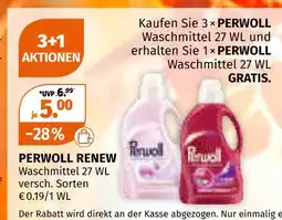 Müller Perwoll renew waschmittel Angebot