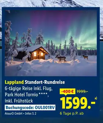 Lidl Lappland standort-rundreise Angebot