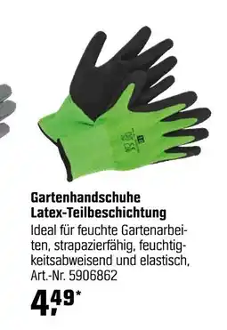 OBI Gartenhandschuhe latex-teilbeschichtung Angebot