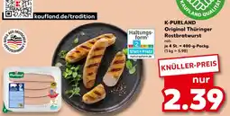 Kaufland K-purland original thüringer rostbratwurst Angebot