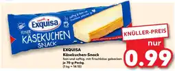 Kaufland Exquisa käsekuchen-snack Angebot