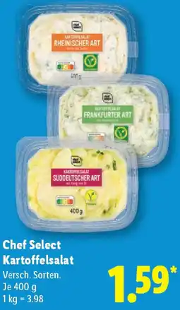 Lidl Chef Select Kartoffelsalat Angebot