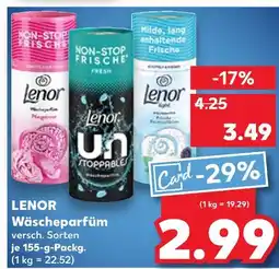 Kaufland Lenor wäscheparfüm Angebot