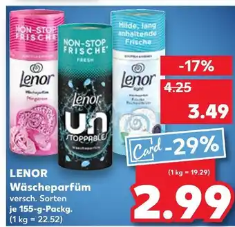 Kaufland Lenor wäscheparfüm Angebot