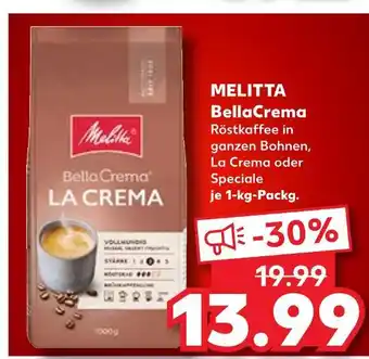 Kaufland Melitta bellacrema Angebot