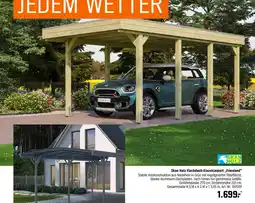 OBI Skan holz flachdach-einzelcarport „friesland“einzelcarport friesland Angebot
