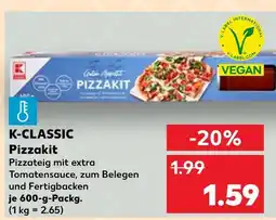 Kaufland K-classic pizzakit Angebot