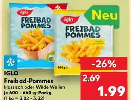 Kaufland Iglo freibad-pommes klassisch Angebot
