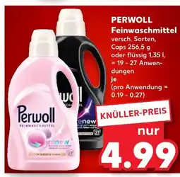 Kaufland Perwoll feinwaschmittel caps Angebot