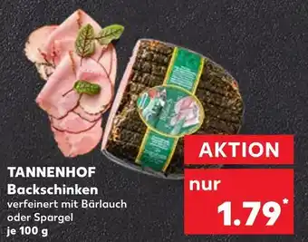 Kaufland Tannenhof backschinken Angebot