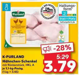 Kaufland K-purland hähnchen-schenkel Angebot