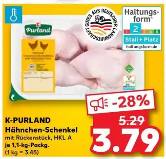 Kaufland K-purland hähnchen-schenkel Angebot