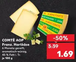 Kaufland Comté aop franz. hartkäse Angebot