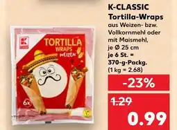 Kaufland K-classic tortilla-wraps Angebot