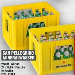 Handelshof San Pellegrino Mineralwasser Angebot