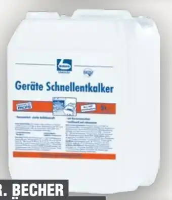 Handelshof Dr. Becher Geräte Schnellentkalker Angebot