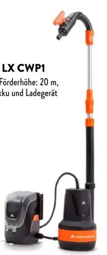 Aldi Nord Yard Force 20-V-Regenfasspumpe LX CWP1 Angebot