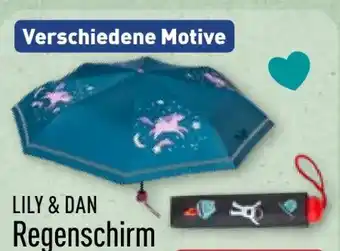 Aldi Nord Lily & Dan Regenschirm Angebot