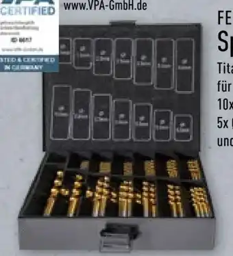 Aldi Nord Ferrex Spiralbohrer-Set Angebot