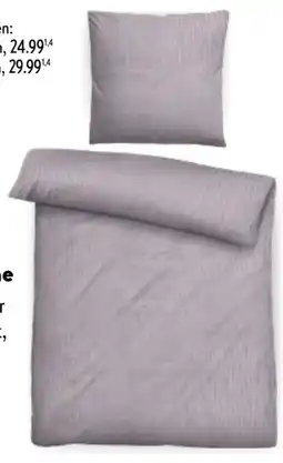 Aldi Nord biberna Musselin-Bettwäsche Angebot