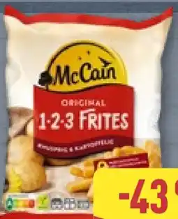 Aldi Nord McCain 1-2-3 Frites Original Vegan Angebot