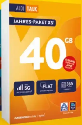 Aldi Nord Aldi Talk Jahrespaket XS Angebot