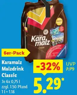 Lidl Karamalz Malzdrink Classic Angebot